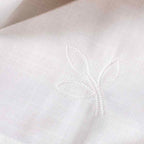 Σετ Τραπεζομάντηλο και 12 Πετσέτες Φαγητού Αιγαίον Leaf 180X365 White